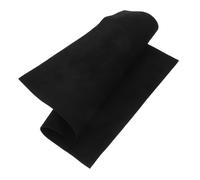 HEMOTON Junta anti-Slip Instrument Musical pegatinas conector de accesorios kit de eje alfombrilla de guitarra Almohadilla antideslizante para violonchelo Estera de piel de vaca Black