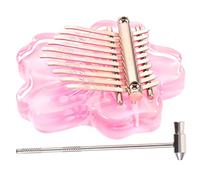 HEMOTON Kalimba De Acrílico y Piano De Pulgar De Teclas Instrumento Musical Para Principiantes Diseño Ergonómico y Para Decoración y Aprendizaje Musical