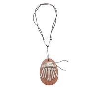 HEMOTON Kalimba Para Adultos Niños Y Niñas Mini Instrumento Musical De 8 Notas Madera De Acero Inoxidable Piano De Pulgar Color Aleatorio