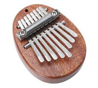 HEMOTON Kalimba Portátil de Madera Mini Piano de Pulgar Tono Brillante y Diseño Elegante, Instrumento Musical Fácil de Transportar para Niños y Profesionales