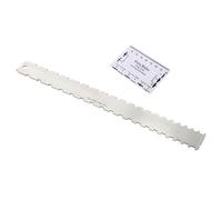 HEMOTON Kit de 2 Piezas Regla de Medición de Acero Inoxidable para Guitarra Función de Medir Altura de Cuerdas y Distancia entre Cuerdas Adecuado para Reparación y Ajuste Color Aleatorio