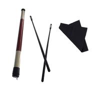 HEMOTON Kit De Limpieza Para Instrumentos Musicales Paño De Limpieza Extraíble Para Clarinete Cepillo De Limpieza Para Flauta Varilla Para Flautistas