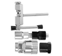 HEMOTON Kit de Reparación de Bicicletas Pedalier Extractor de Cassette | Acero Cromo Vanadio Plata, Instrucciones Claras, para Carretera y Mecánicos