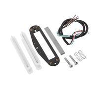 HEMOTON Kit Mini Pastillas Doble Bobina para Guitarra Eléctrica Color Claro, Alnico5 con Cancelación de Ruido, Piezas de Repuesto Compatibles Guitarra, Accesorios para Amplificación