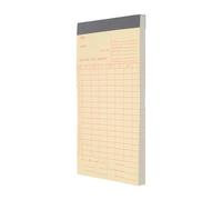 HEMOTON Libro de Registro de Asistencia para Empleados Control Horario y Seguimiento Completo en Papel 50 Hojas para Uso en Gestión de Personal