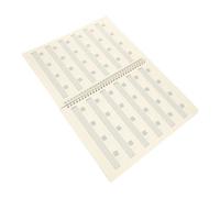 HEMOTON Libro De Tablaturas Portátil Para Grabar Acordes Libro De Partituras De Guitarra Memoria Para Guitarristas Principiantes Cuaderno De Música Para Practicar