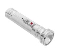 HEMOTON Linterna Retro de Hierro Portátil a Pilas Diseño Clásico Vintage para Uso en Exteriores y Decoración de Fiesta, Linterna de Mano Pequeña y Potente Color Plata Varios Estilos