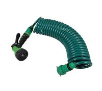 HEMOTON Manguera de Lavado de Coches Pulverizador Manguera de Jardín Extensible Flexible y Resistente para Lavado de y Riego de Compatible con Conexiones Estándar