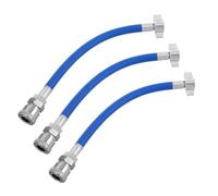 HEMOTON Manguera del Compresor de Aire para Camión 3 Piezas Tubo Flexible de Goma Resistente Alta Presión Conector Rápido para Sistema de Admisión de Aire en Vehículos de Carga