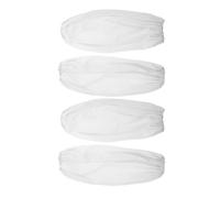 HEMOTON Manguitos Resistentes al Aceite Impermeables de Pu 2 Pares Blancos para Protección de Brazos para Tareas Domésticas y Cocina en Limpieza y Lavado de Autos