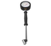 HEMOTON Manómetro de Presión de Neumáticos Mecánico Aguja Varilla Larga y Mango de Goma Antideslizante Medidor para Coches y Camiones Probador Preciso para Control Seguro de Presión