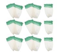 HEMOTON Mantos para Lámparas de Gas Diseño en U, Paquete de 15 Piezas, Tela Resistente para Repuesto de Linterna de Camping, Cubierta para Luz de Gas Butano Adecuado para