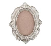 HEMOTON Marco de fotos vintage ovalado de 4,92 x 3,15 pulgadas, marco de pared y mesa antiguo creativo con pantalla artística múltiple para una decoración elegante del hogar