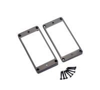 HEMOTON Marco De Metal Para Guitarra Marco De Arco Negro Anillo De Montaje Compatible Humbucker Gb301e