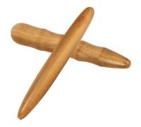 HEMOTON Masajeador de Pies de Madera, Palos de Masaje Thai 2 Piezas, para Masaje en Puntos de Acupresión Cuerpo