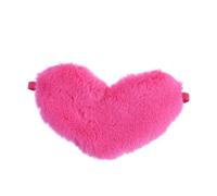 HEMOTON Máscara Cómoda para Felpa Forma de Corazón de Infantil Dormir Bloquea Luz Es y para Alojamientos y Cualquier Lugar Iluminado