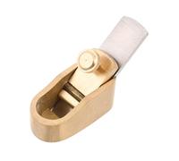 HEMOTON Mini Cepillo de Madera de Latón para Luthier Herramienta Ergonómica de Precisión para Fabricación de Violines y Trabajos Delicados de Carpintería