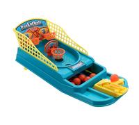 HEMOTON Mini Desktop Basketball Machine Toy For Interactive Educational Game Space-Saving Foldable Design Enhances Hand-Eye Coordination and Motor Skills