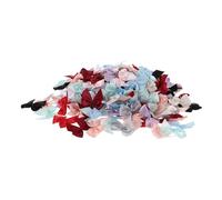 HEMOTON Mini Lazos de Cinta Satinada 360 Piezas, Pequeños Accesorios para Coser y Decorar Ropa Interior, Surtido de 12 Colores para Manualidades, Embalaje Creativo y Proyectos