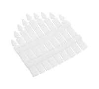 HEMOTON Mini Valla de Resina de Color Claro para Jardín de Hadas, Decoración Realista para Casa de Muñecas y Diorama, Cerca Pequeña de Estacas Portátil para Paisajismo y Manualidades