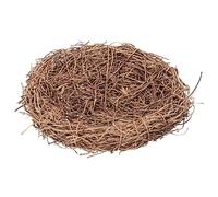 HEMOTON Nido de Pájaro de Ratán Artificial para Manualidades Decoración DIY de Adorno Natural para Resistente y para Fotografía y Ambientación