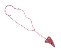 HEMOTON Ocarina Mini de 6 Instrumento Musical Portátil para Principiantes Ocarina Creativa Color Café para Niños