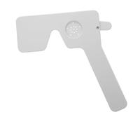 HEMOTON Oclusor Ocular Plástico para Prueba de Astigmatismo Herramienta de Test Manual Ligera y Práctica para Adultos Ópticas y Hospitales