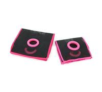 HEMOTON Organizador Colgante de Bolsas de Basura de Malla Ventilada para Cocina, Soporte Plegable de PVC para Almacenamiento y Reciclaje, Tamaño S