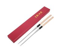 HEMOTON Palillos de Sushi de Acero Inoxidable 150 Mm Puntas Puntiagudas para Cocina Japonesa, 2 Piezas, Herramienta de Emplatado Profesional para Manipular Sushi y Sashimi