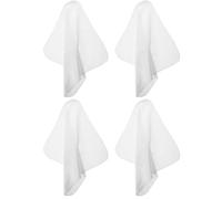 HEMOTON Paños de Cocina de Algodón 4 Piezas Tela Filtrante Multiusos para Jugo y Té, Fácil de Limpiar y Reutilizable, Ideales para Oficina y Viaje