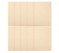 HEMOTON Papel de papelería vintage, pergamino beige para escribir, 10 piezas, no fácil de rasgar, para mapas de búsqueda del tesoro y manualidades artísticas