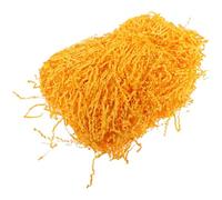 HEMOTON Papel de Relleno Arrugado Dorado 200g para Cajas y Cestas, Papel Triturado Decorativo, Embalaje para Regalos, Manualidades y Presentación, Adecuado para Envolver y Decorar Regalos