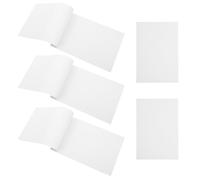 HEMOTON Paquete De 5 Cuaderno Blanco Pequeño 5 Unidades, Papel Grueso y Liso, Diseño Fácil de Rasgar, Adecuado para Viaje y Aula
