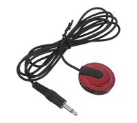 HEMOTON Pastilla de Contacto Piezoeléctrica para Guitarra Acústica, Conector de Audio 3,5 Mm, Mini Captador de Vibración Adhesivo de Alta Sensibilidad para Músicos y Uso Doméstico
