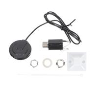 HEMOTON Pastilla de Parche para Guitarra Multifuncional Transductor Piezoeléctrico Portátil para Guitarra Acústica Ukelele Accesorios para Instrumentos Musicales para Actuaciones