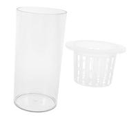 HEMOTON Pecera De Micropaisaje Peceras De Mesa Accesorios para Tanques De Acuario De Peces De Plastico Pequeñas Peceras De Plástico Peceras Portatiles El Plastico Transparent