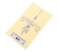 HEMOTON Pegatinas de Guitarra con Diseño de Flores para Clavijero Decorativas para Acústica y Eléctrica para Personalizar la Guitarra