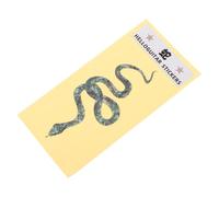 HEMOTON Pegatinas Incrustadas para Mástil de Guitarra Decoración de Serpiente para Diapasón Acústico y Eléctrico Adhesivos de Fretboard para Accesorios Musicales y Fiestas Temáticas