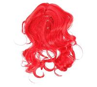 HEMOTON Peluca para Perros con Diseño Único Sombrero de Cosplay para Mascotas Accesorio para de Mascotas Peluca Roja de Decoración para Eventos y Fiesta
