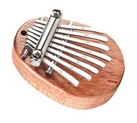 HEMOTON Piano de Pulgar Kalimba de Madera Portátil Teclas Mini Kalimba Instrumento Musical para Principiantes y Practicar Casa