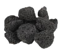 HEMOTON Piedras Volcánicas Naturales Negras 100g para Acuario, Rocas Porosas y Transpirables para Peceras, Jardín y Macetas, Absorbentes y Aptas para Agua y Salada