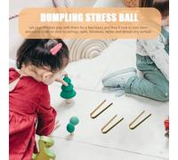 HEMOTON Pinzas de Bambú para 25 Piezas 10 Cm Juego Educativo Motricidad Fina Herramientas Prácticas para Desarrollo Temprano y Actividades en Casa y Jardín de Infantes