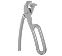 HEMOTON Pinzas para Bandejas de Pizza y Ollas de Barro Resistentes al Calor, Elevador de Placas de Aluminio para Horno y Freidora de Aire, Herramienta Antideslizante para Cocina Segura