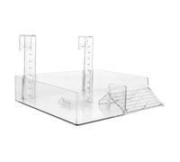 HEMOTON Plataforma para El Descanso De, Plataforma para El Tanque De, Acuario, Fregadero Transparente para Animales, Muelle, Hábitat para Reptiles, Muelle para El Tanque