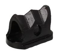 HEMOTON Puente Erhu de Madera para Instrumento Chino de Erhu Reemplazo de Cuerdas y Mejora del Sonido Accesorio Decorativo Ebano Componente de Madera