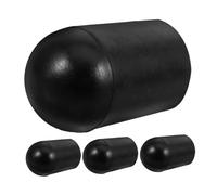 HEMOTON Puntas de Goma Antideslizantes para Contrabajo 10 Mm, Protector para Clavija, Juego de 4 Piezas, Accesorio Estable para Cordal, Adecuado para Instrumentos de Cuerda Orquestales
