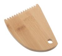 HEMOTON Raspador de Cera de Madera para Tablas de Surf 9,9 X 7,4 Cm, Peine Ergonómico Portátil para Quitar Cera, Herramienta Ligera y Resistente para Mantenimiento de Longboards