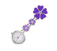 HEMOTON Reloj de Bolsillo Creativo para Enfermera con Colgante Forma de Cinco Corazones Diseño Delicado y Funcional Accesorio de Moda para Hospital y Regalo Femenino