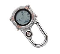 HEMOTON Reloj Digital Clip y Mosquetón para Mochila y Escalada Duradero y Útil