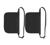 HEMOTON Riñonera Ajustable para Balones de Golf Tenis y Pickleball Bolsa Organizadora de Malla Negra 2 Unidades Soporte Portátil para Almacenamiento y Recogida Deportiva